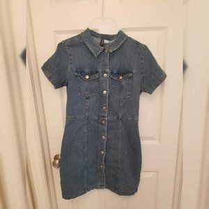 H&M Denim Dress M